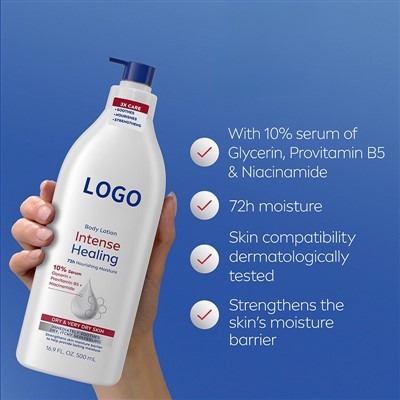 Beruhigende und reparierende Körpercreme